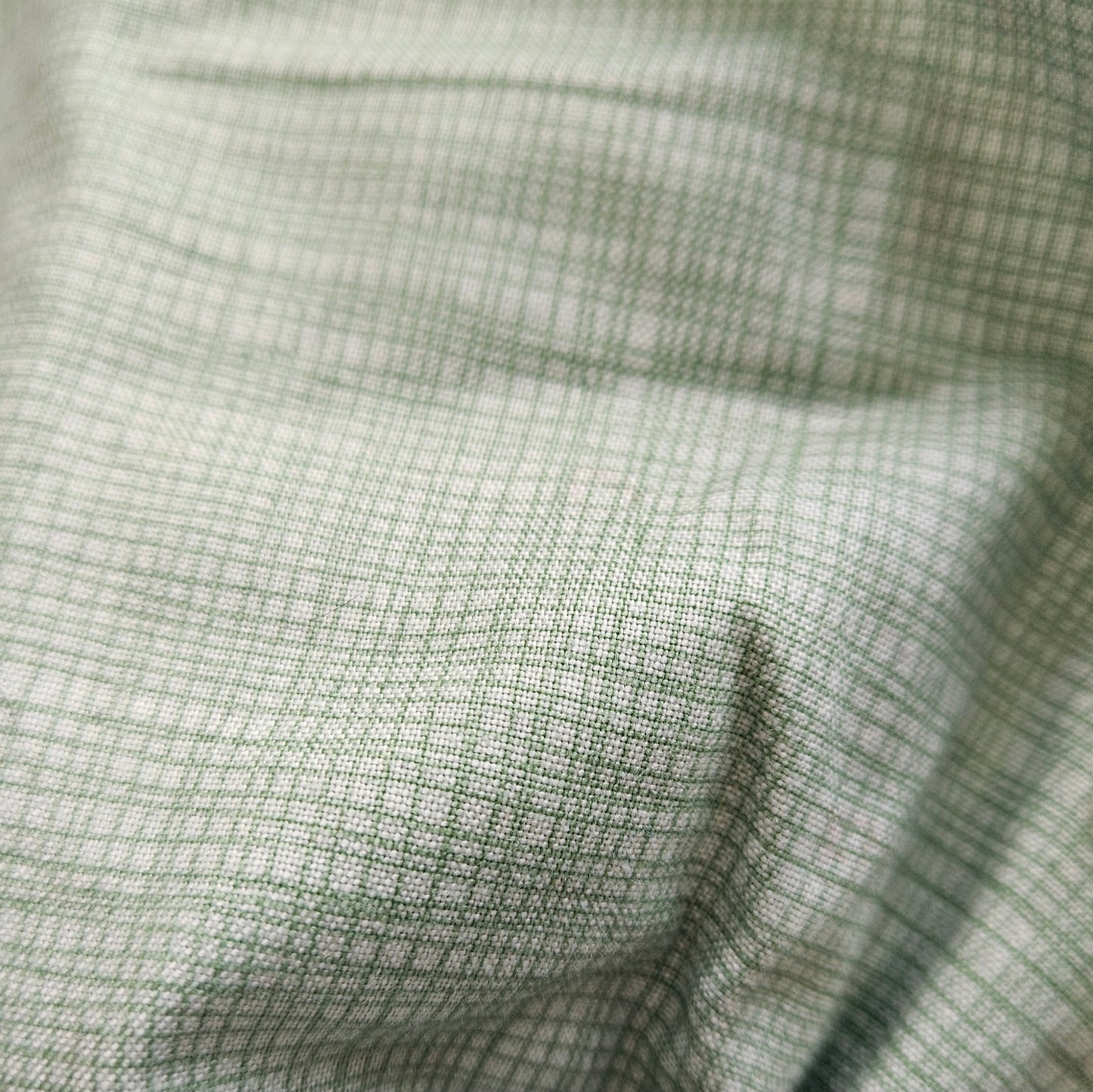 Linea Green Cotton Remnant 75cm