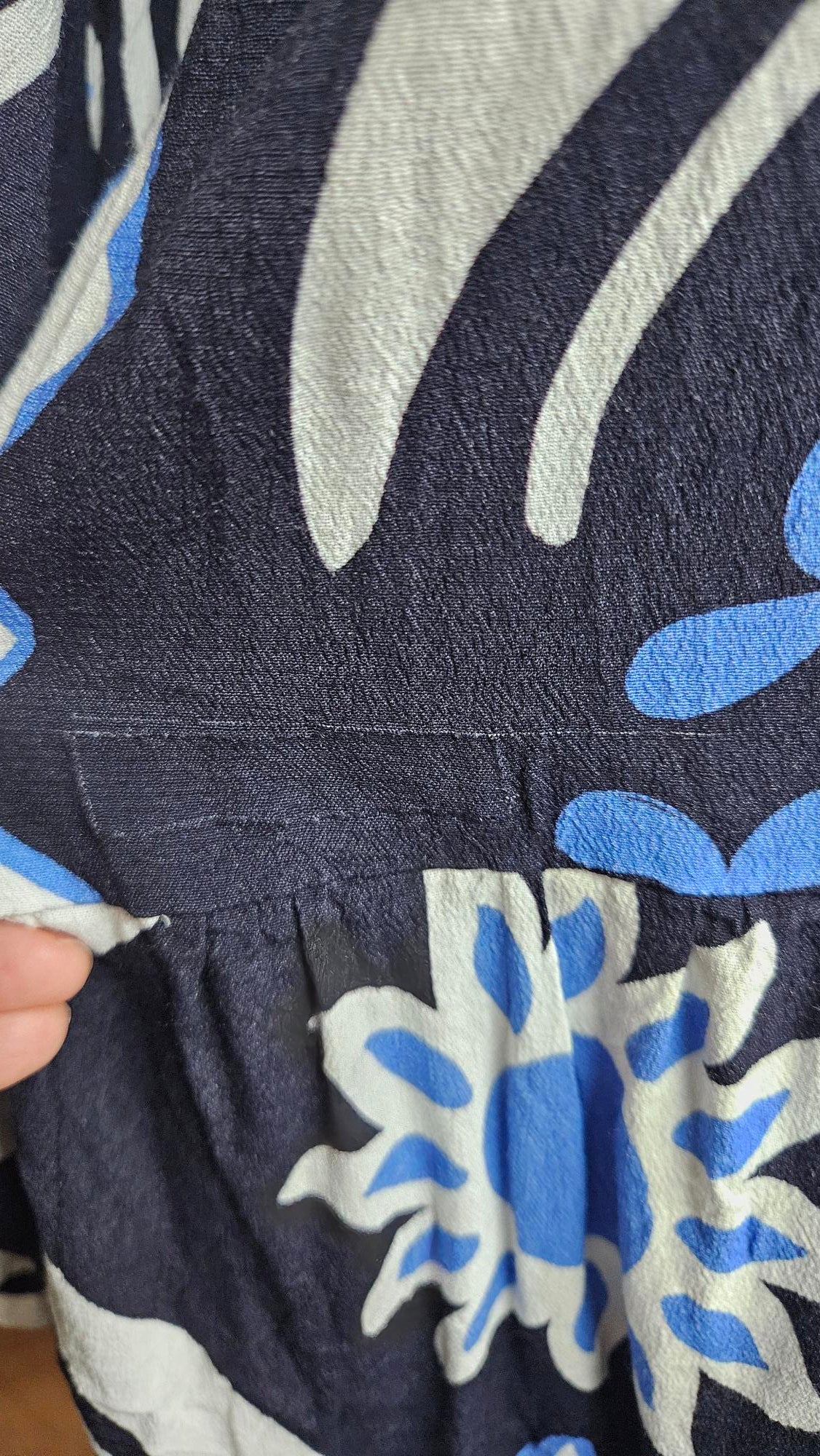 Sample Penelope Top Hack in Fabric Godmother Viscose Crepe - Size 16