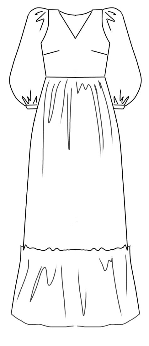 Emporia Patterns Penelope Dress PDF Pattern