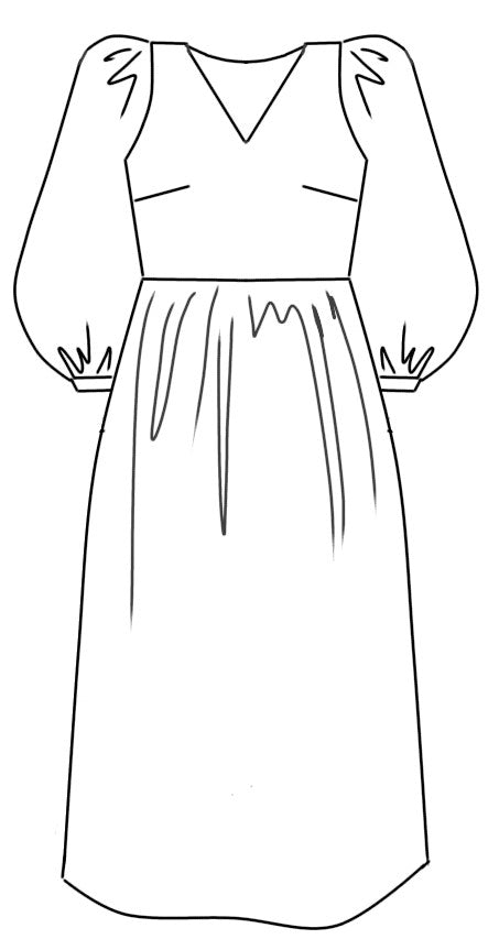 Emporia Patterns Penelope Dress PDF Pattern