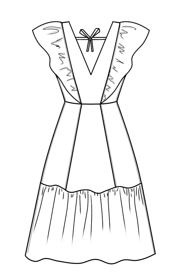 Emporia Patterns Valentina Dress PDF Pattern