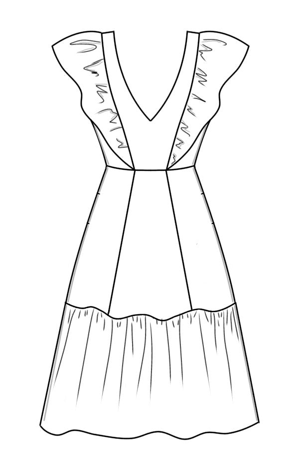 Emporia Patterns Valentina Dress PDF Pattern