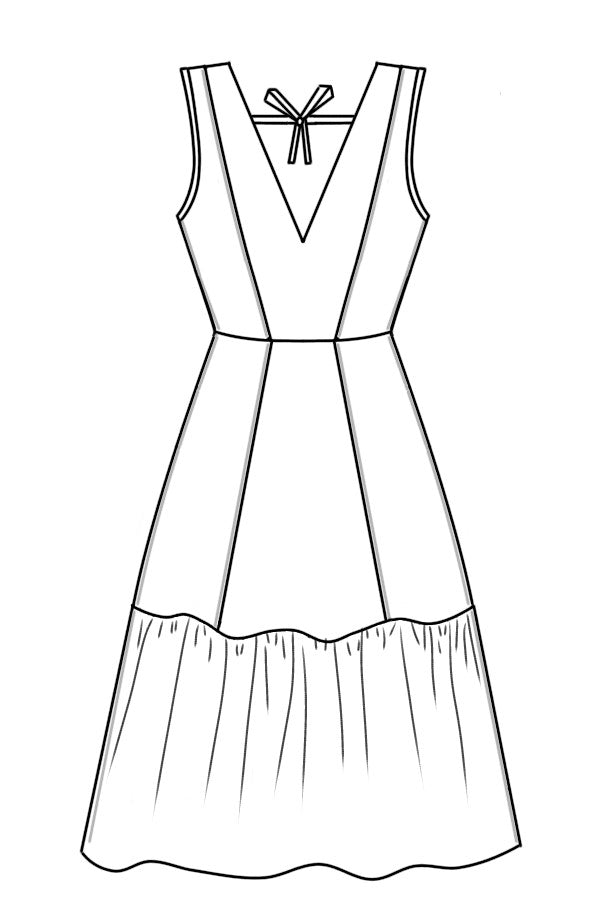 Emporia Patterns Valentina Dress PDF Pattern
