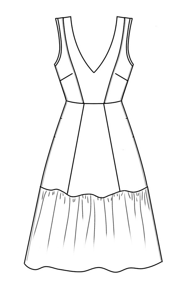 Emporia Patterns Valentina Dress PDF Pattern