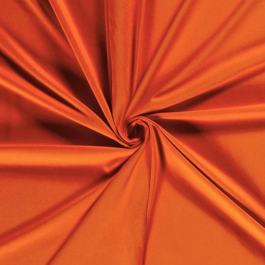 Cotton Rich Loop Back French Terry in Burnt Orange 60cm Remnant