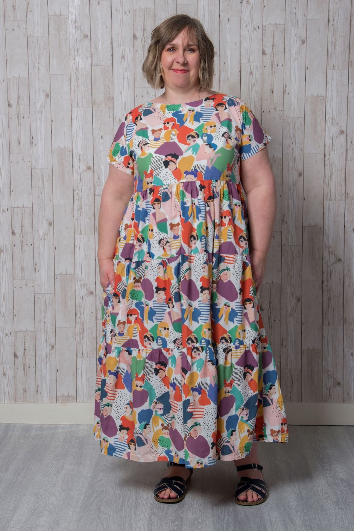dress patterns for ladies uk Amberley Dress Sewing Pattern, Easy Beginner Pattern, Loose Fit Sussex Seamstress Sewing Patterns