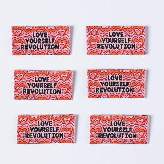 Little Rosy Cheeks Love Yourself Revolution Sewing Labels