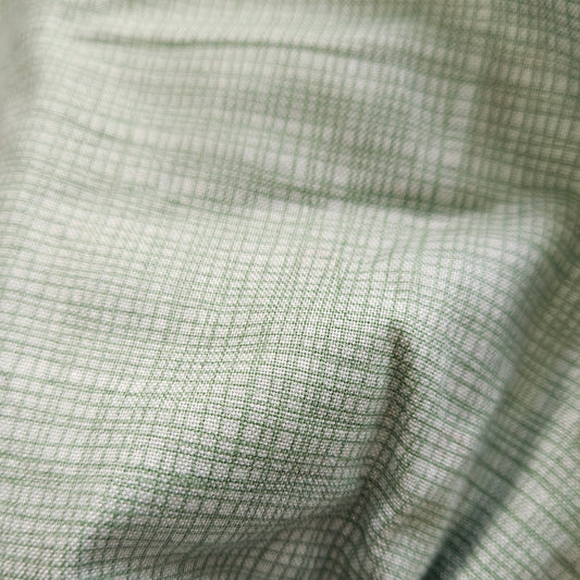 Linea Green Cotton Remnant 75cm