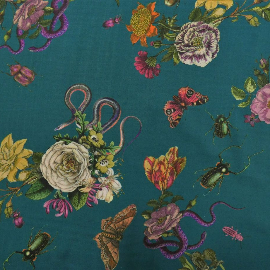 Lady McElroy Cobra Corsage in Teal