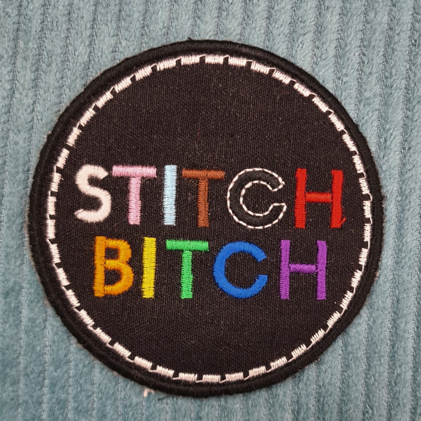 STITCH BITCH Sew On Patch