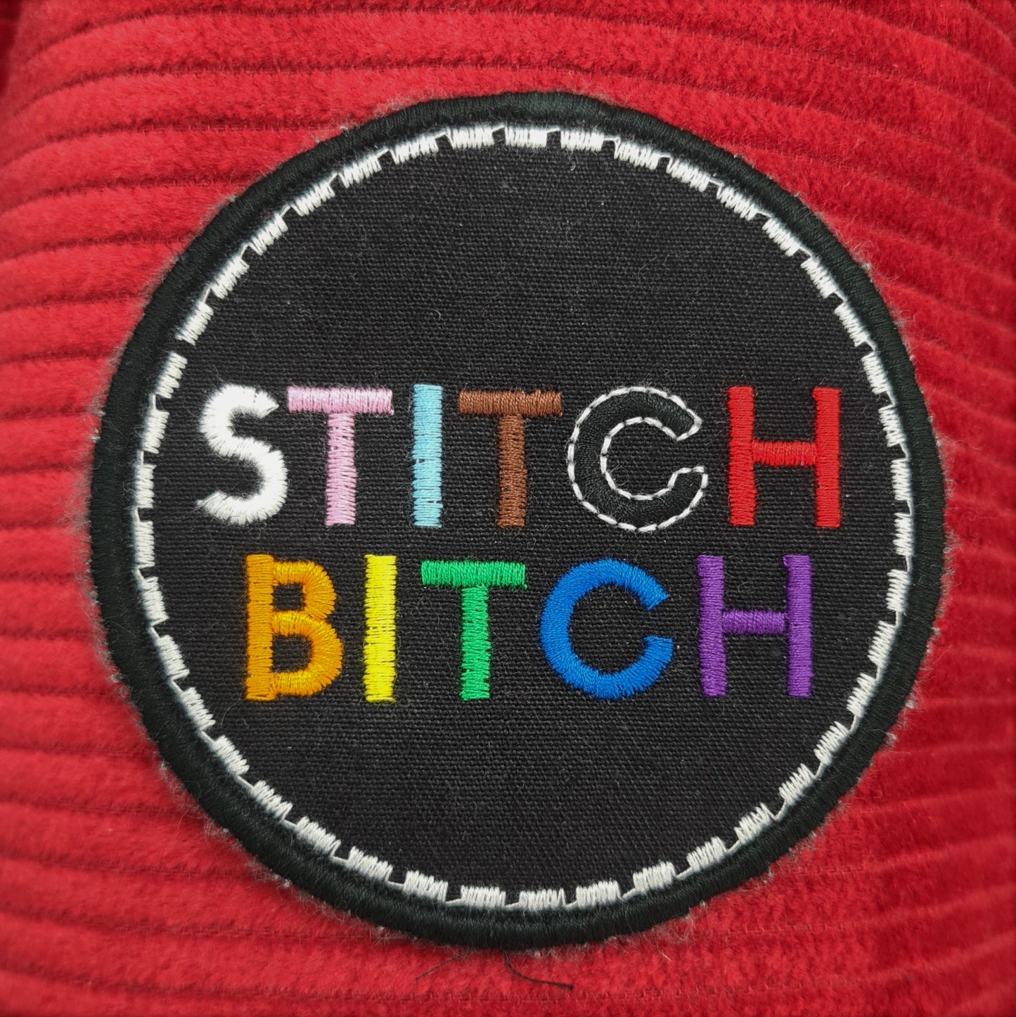 STITCH BITCH Sew On Patch