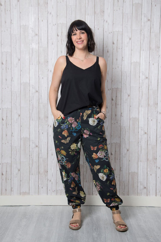 Sample Alice Trousers in Lady McElroy Cotton Lawn - Size 12